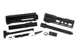 TacFire 9mm AR-15 Upper Receiver Build Kit with Bolt Carrier Group - 7.5 inch barrel and free float handguard